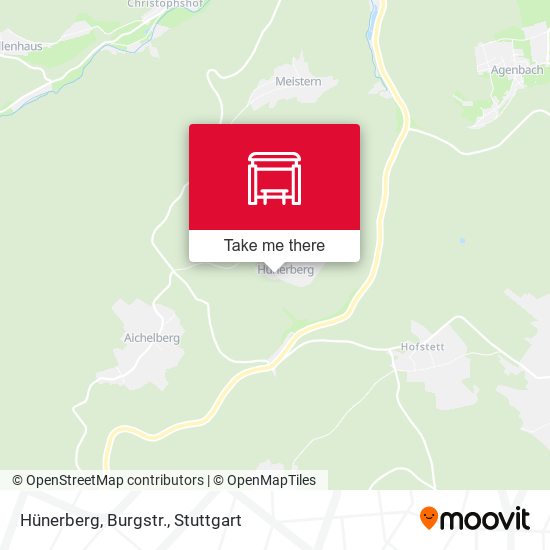 Hünerberg, Burgstr. map