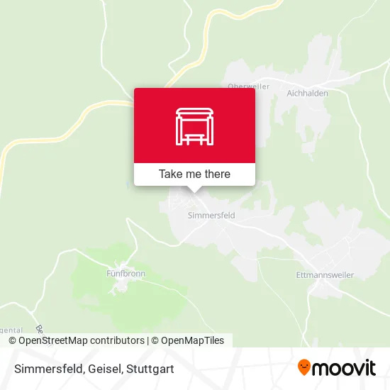 Карта Simmersfeld, Geisel