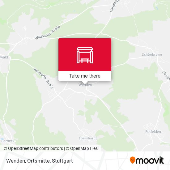 Карта Wenden, Ortsmitte