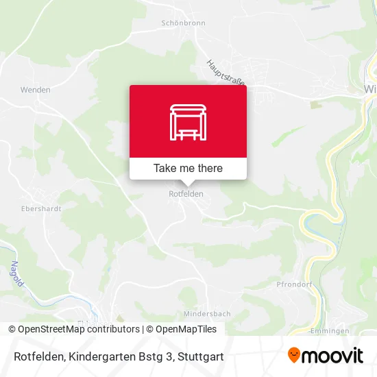 Карта Rotfelden, Kindergarten Bstg 3
