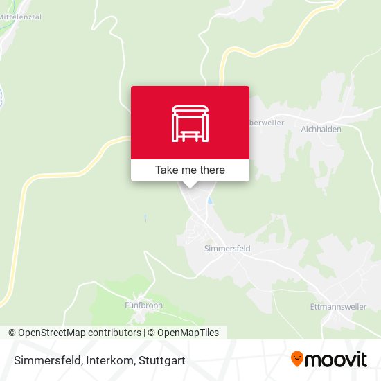 Simmersfeld, Interkom map