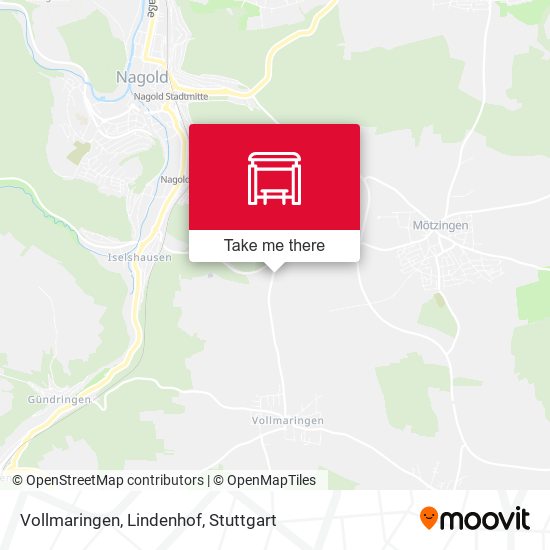 Vollmaringen, Lindenhof map