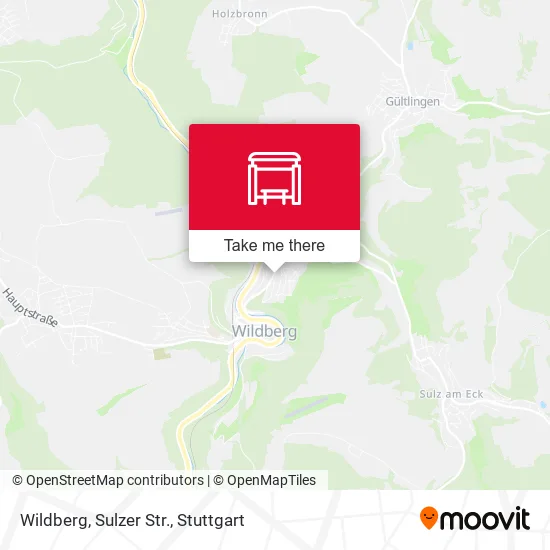 Карта Wildberg, Sulzer Str.