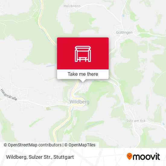 Карта Wildberg, Sulzer Str.