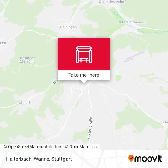 Карта Haiterbach, Wanne