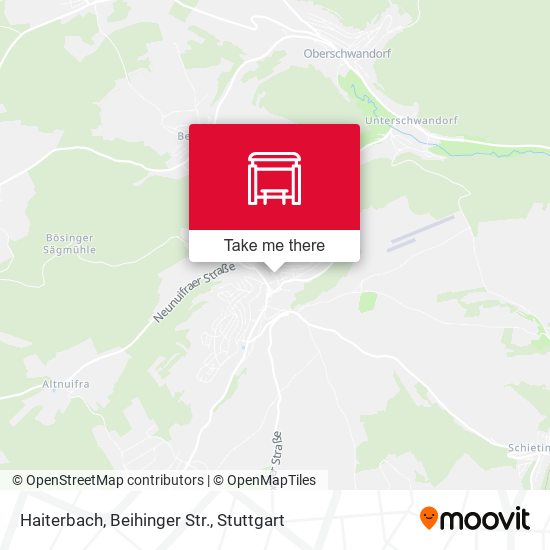 Карта Haiterbach, Beihinger Str.