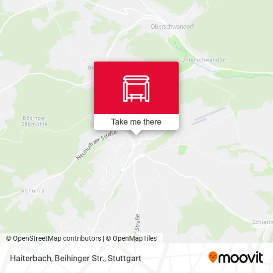Карта Haiterbach, Beihinger Str.