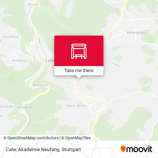 Карта Calw, Akademie Neufang
