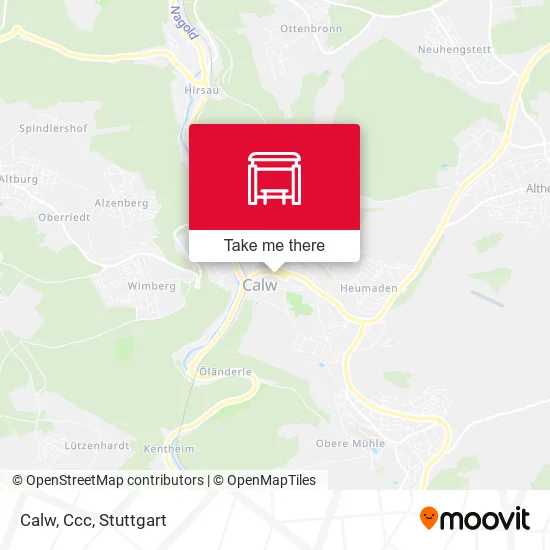 Карта Calw, Ccc