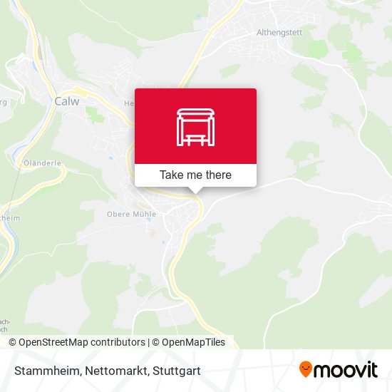 Stammheim, Nettomarkt map