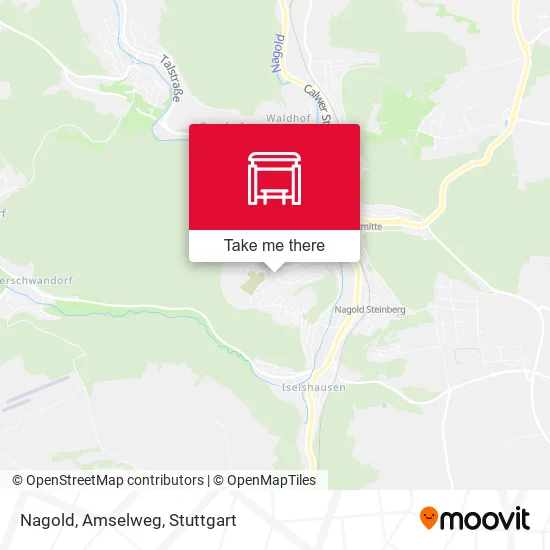 Карта Nagold, Amselweg