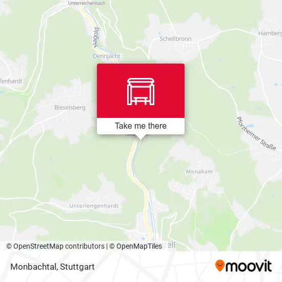 Карта Monbachtal