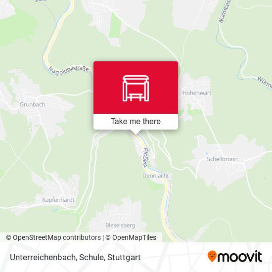 Unterreichenbach, Schule map