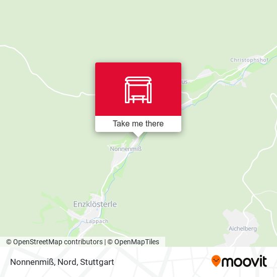 Карта Nonnenmiß, Nord