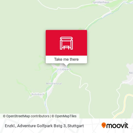 Enzkl., Adventure Golfpark Bstg 3 map