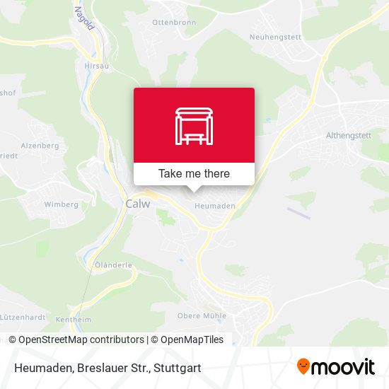 Heumaden, Breslauer Str. map