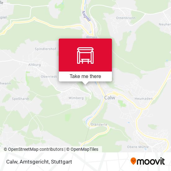 Карта Calw, Amtsgericht
