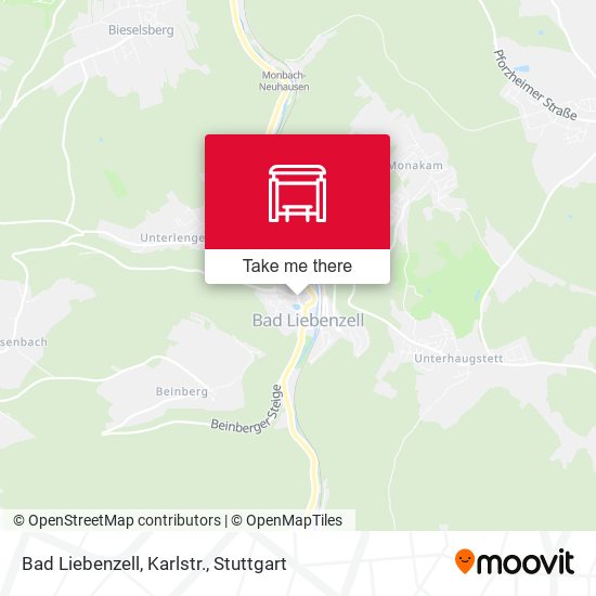 Bad Liebenzell, Karlstr. map