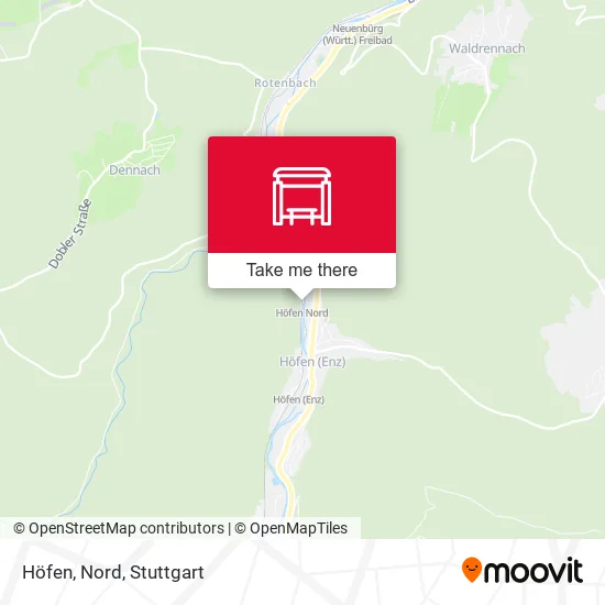 Карта Höfen, Nord