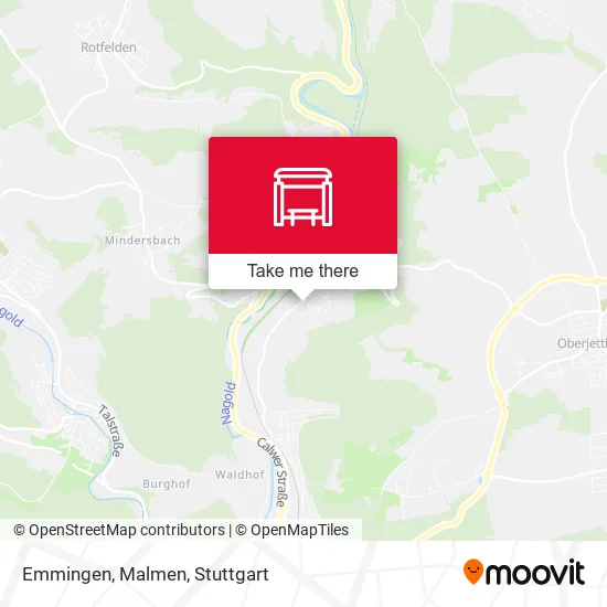 Карта Emmingen, Malmen