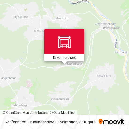 Карта Kapfenhardt, Frühlingshalde Ri.Salmbach