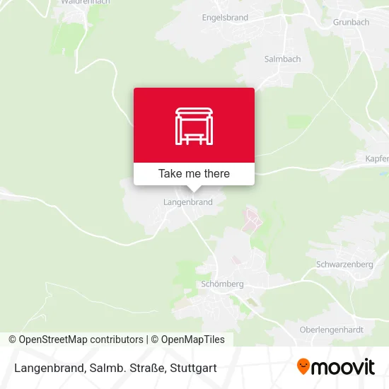 Карта Langenbrand, Salmb. Straße