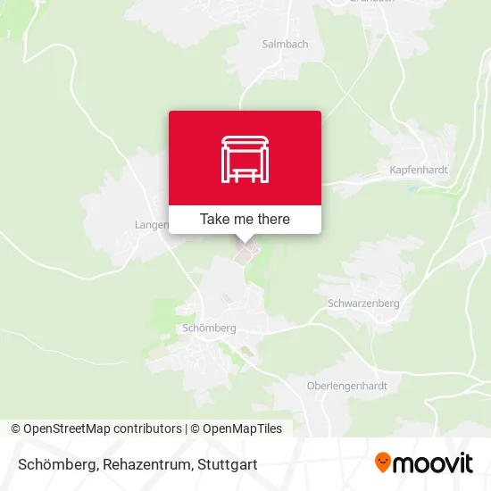 Карта Schömberg, Rehazentrum