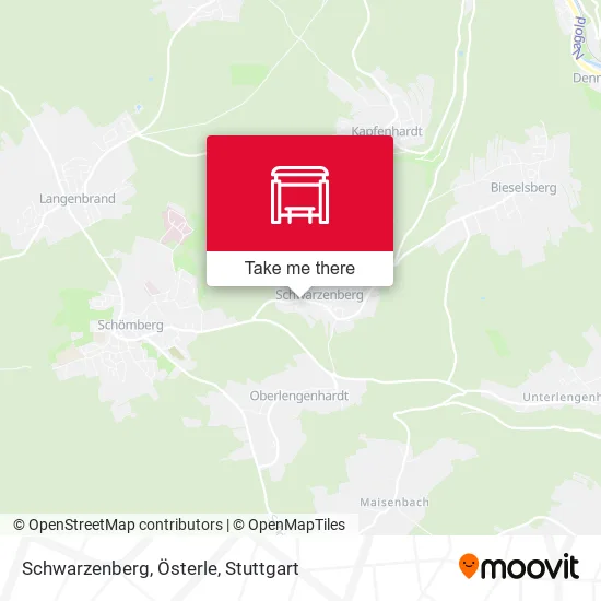 Карта Schwarzenberg, Österle