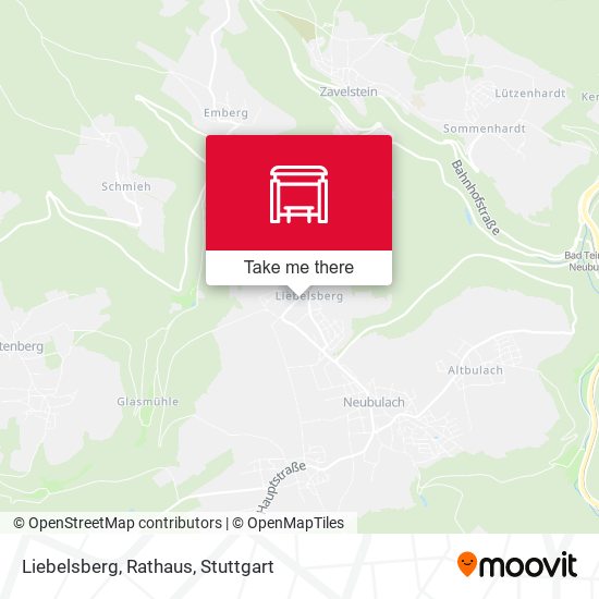 Liebelsberg, Rathaus map