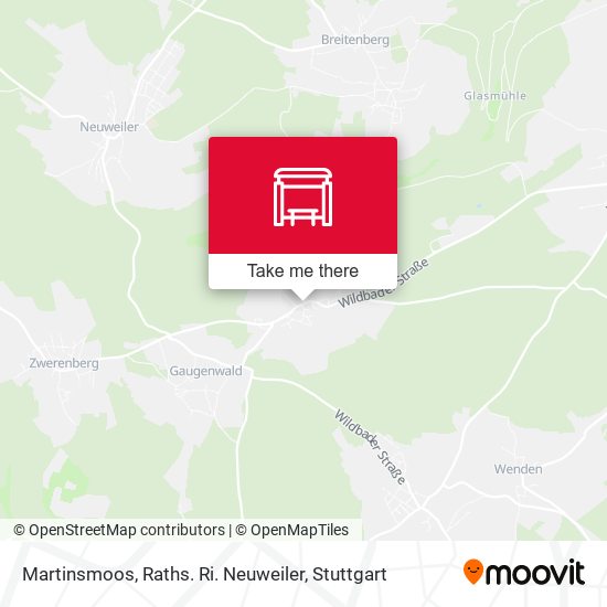Карта Martinsmoos, Raths. Ri. Neuweiler