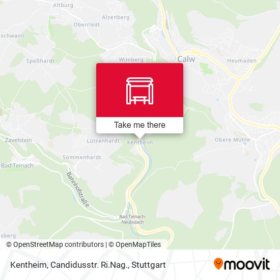 Kentheim, Candidusstr. Ri.Nag. map