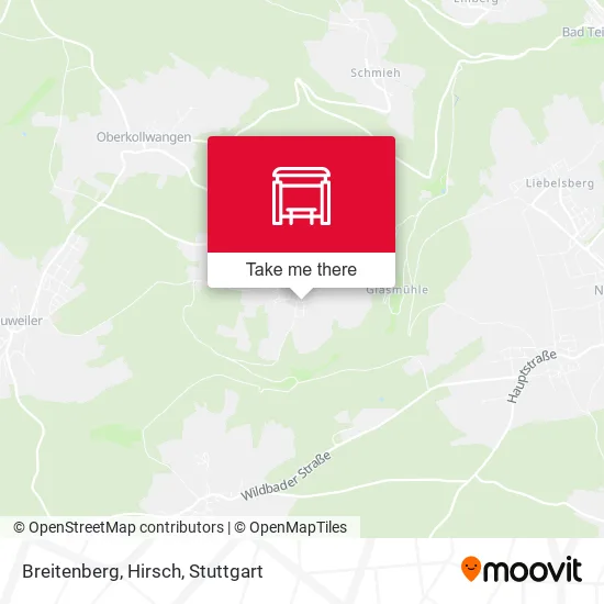 Карта Breitenberg, Hirsch