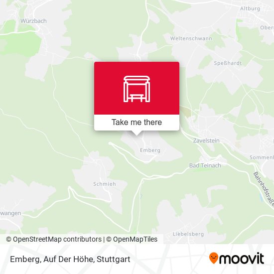 Emberg, Auf Der Höhe map