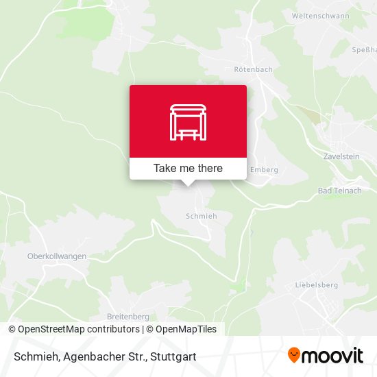 Карта Schmieh, Agenbacher Str.