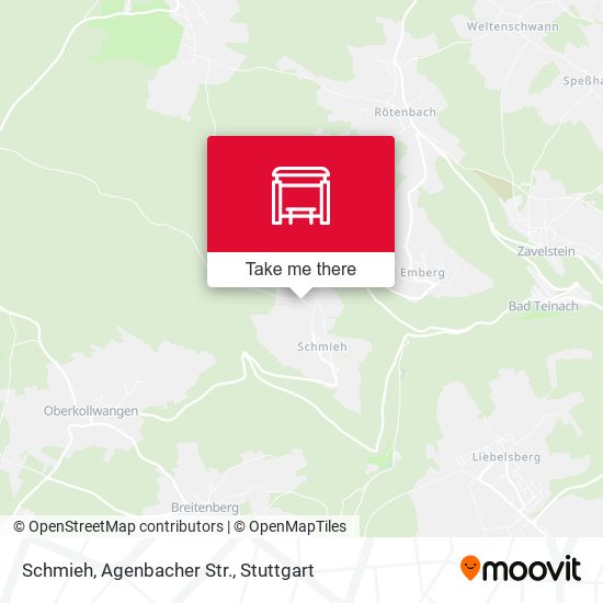 Карта Schmieh, Agenbacher Str.