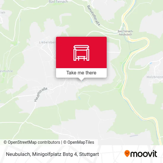 Карта Neubulach, Minigolfplatz Bstg 4