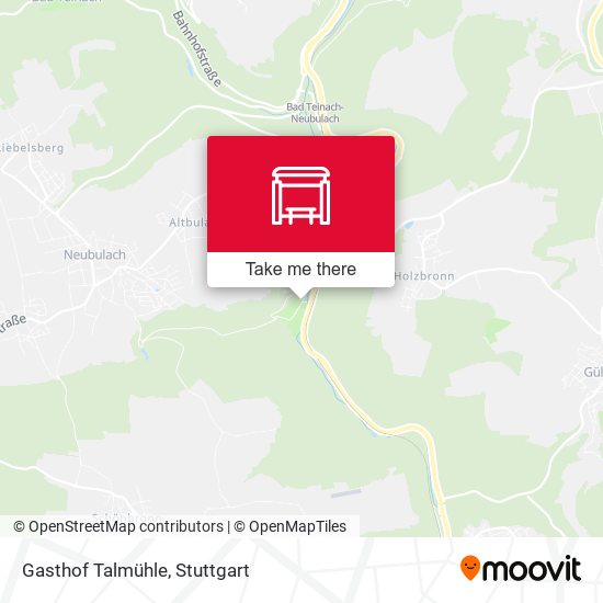 Gasthof Talmühle map