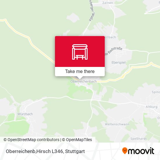 Карта Oberreichenb,Hirsch L346