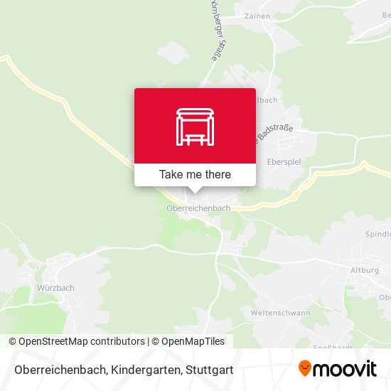 Oberreichenbach, Kindergarten map
