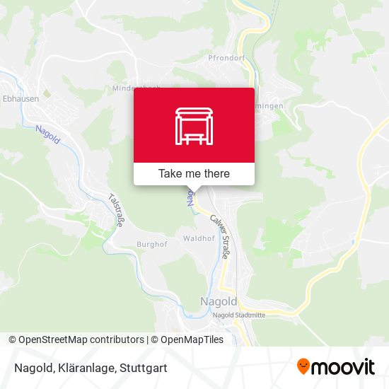 Nagold, Kläranlage map