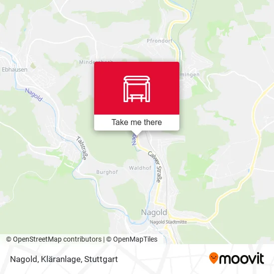 Карта Nagold, Kläranlage