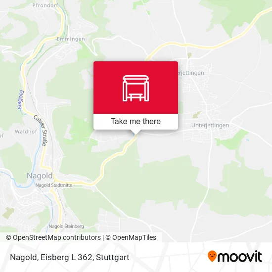 Карта Nagold, Eisberg L 362