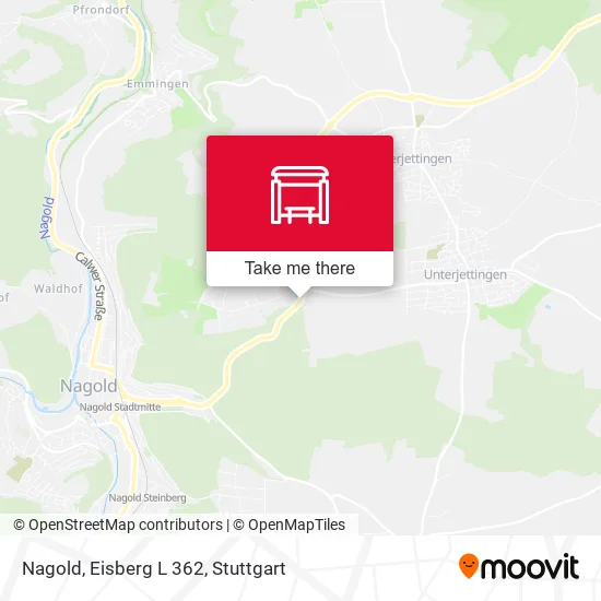 Карта Nagold, Eisberg L 362