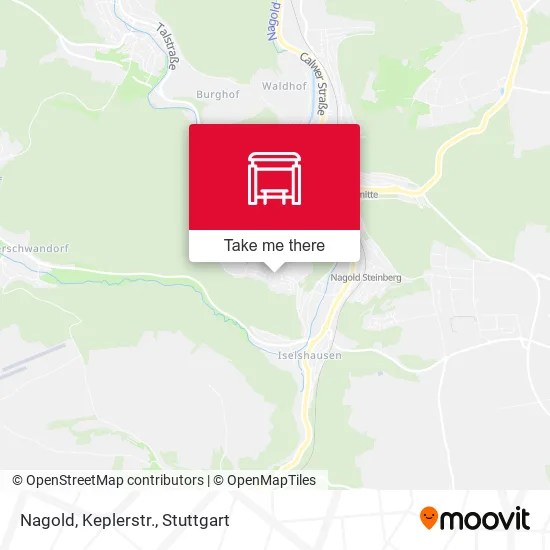 Карта Nagold, Keplerstr.