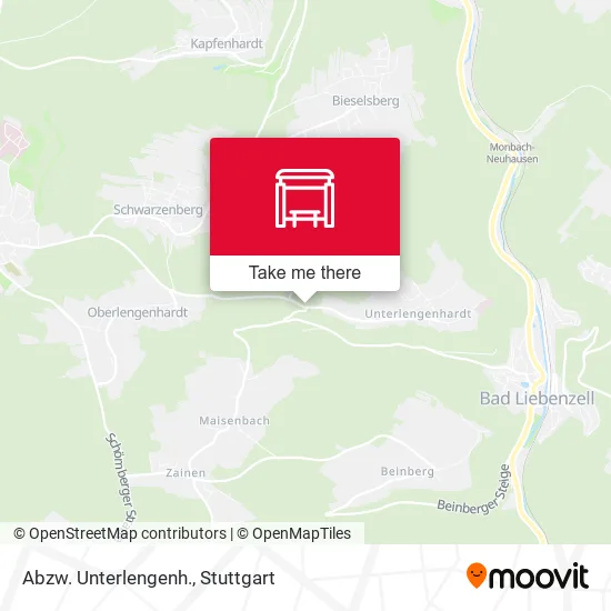 Карта Abzw. Unterlengenh.