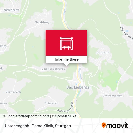 Карта Unterlengenh., Parac.Klinik
