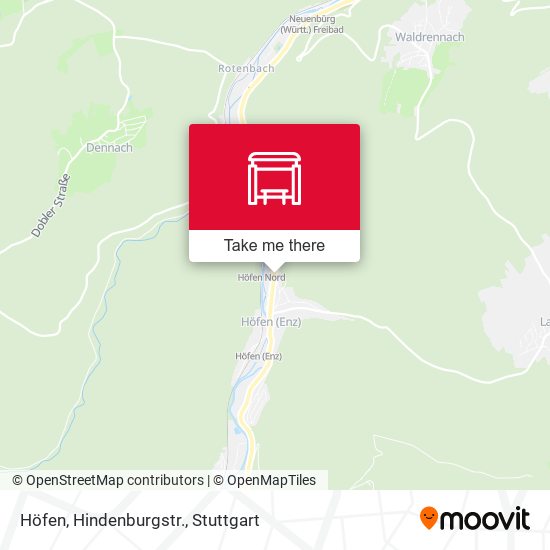 Höfen, Hindenburgstr. map