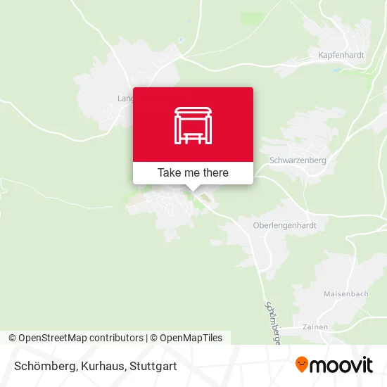 Карта Schömberg, Kurhaus