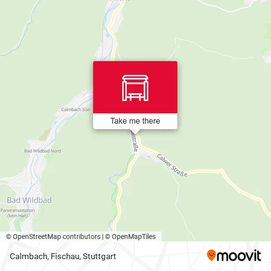 Карта Calmbach, Fischau