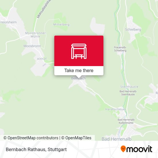 Карта Bernbach Rathaus